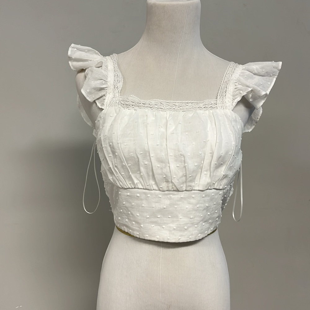 Francesca's Collections White Blouse